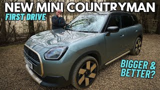 NEW 2024 Mini Countryman Review  First Drive  Honest Car Reviews [upl. by Litha817]