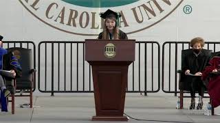 Finding My Voice by Shelley Sasser  Coastal Carolina University CCU Graduation Speech Spring 2021 [upl. by Notneuq]