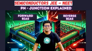 3 P N Junction Forward and Reverse Bias  Master Semiconductors for JEE amp NEET [upl. by Orecic157]