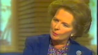 David Frost interviews Margaret Thatcher about the sinking of the Belgrano [upl. by Layod]