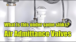 What is this under some sinks in the home Air Admittance Valves [upl. by Legna646]