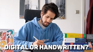 Digital Notes vs Handwriting Notes shorts [upl. by Apul]