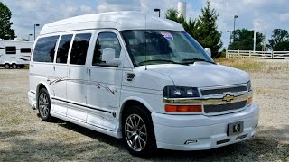 2013 Chevrolet Explorer Limited XSE 7 Passenger HighTop Conversion Van Walkaround  CP14096T [upl. by Euqinomod9]