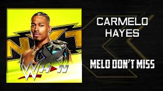 NXT Carmelo Hayes  Melo Dont Miss Entrance Theme  AE Arena Effects [upl. by Euqinommod]