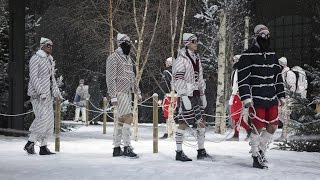 Moncler Gamme Bleu FallWinter 201718 Show [upl. by Ain874]