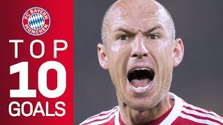 Arjen Robbens best goals for FC Bayern [upl. by Onilatac]