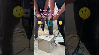 Bosch Vs Makita Hammer drills shorts MrRam Hack Teck [upl. by Ellennej]