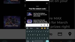 free fire redeem code  Hoga toga  app vrialshort freefire [upl. by Olemrac675]