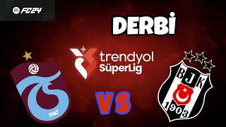 DERBI HAFTASI  Trabzonspor  Beşiktaş  Trendyol Süper Lig 5 Hafta  EA FC 24 PS4™ [upl. by Llirpa889]