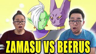 DRAGON BALL SUPER English Dub Episode 59 BEERUS VS ZAMASU REACTION amp REVIEW [upl. by Sordnaxela]