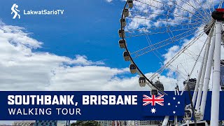 Southbank Brisbane  Walking Tour  International Student Australia [upl. by Jade899]