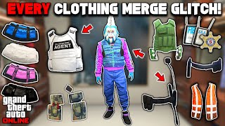 Every Working Clothing Merge Glitch In GTA 5 Online [upl. by Sears]