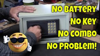 115 Tutorial  Noble Electronic Digital Safe with comedy wafer lock [upl. by Gnous788]