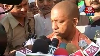 Mulayam Singh Yadav will lose his Azamgarh seat Yogi Adityanath [upl. by Anatollo658]