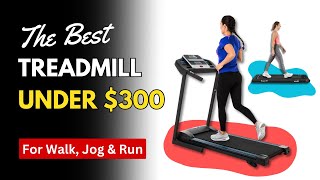 5 Best Treadmills Under 300 2024  Top Cheap Treadmills [upl. by Sheilah]