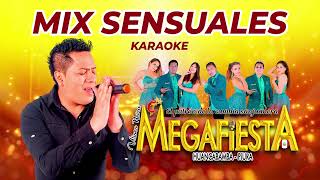 MIX SENSUALES  MEGAFIESTA  KARAOKE [upl. by Gio]