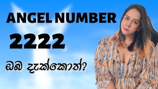 ANGEL NUMBER 2222 ඔබ දැක්කොත් [upl. by Miof Mela159]