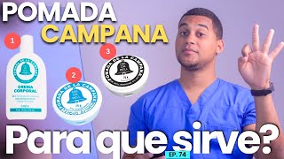 POMADA DE LA CAMPANA PARA QUE SIRVE  3 COSAS [upl. by Ailecec]