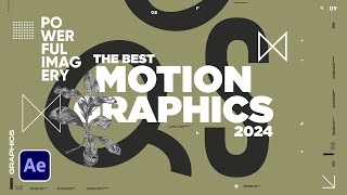 10 Fresh After Effects Motion Graphics to Use in 2024 [upl. by Nomde855]