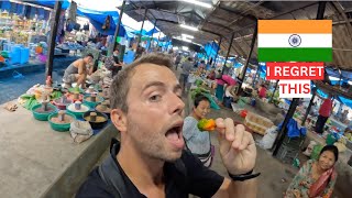 Trying To Eat The Worlds Spiciest Pepper🇮🇳 [upl. by Monafo]