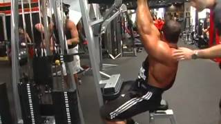 Biceps Overhead cable curl behind the neck [upl. by Perce]