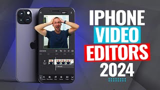 Best Video Editing Apps For iPhone  2024 Review [upl. by Enillebyam]