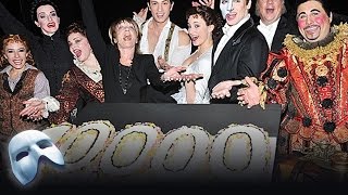 Londons Phantom Celebrates 10000 Performances  The Phantom of the Opera [upl. by Helsell]