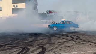 LYNCHYs MASSIVE TIPIN at BURNOUT MASTERS world tour by POWERCRUISE USA [upl. by Odrautse577]