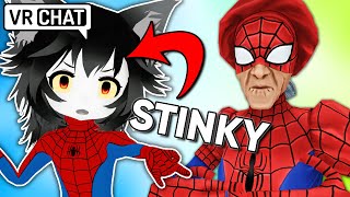 SPIDERMAN but its a STINKY VRCHAT WOLF BOI [upl. by Eveleen]