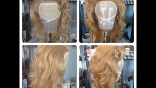 Tutorial  Adding Hair To Lace Front Wigs [upl. by Cotsen703]