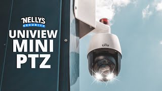 Uniview Mini PTZ with Autotracking and Active Deterrence Features FullHD 1080p  30fps [upl. by Jareen]