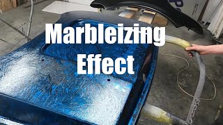 How to Create a Custom Marbleized Effect with Paint [upl. by Lengel]