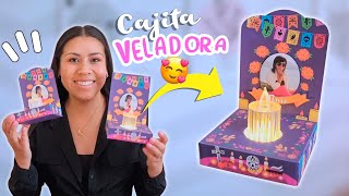 CAJITA VELADORA 🤩 para el ALTAR DÍA DE MUERTOS💀🏵️  Moldes Gratis  Tu Diva Creativa [upl. by Kcirevam]