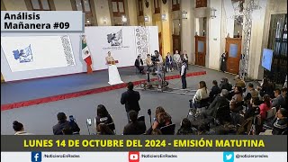 Edición Matutina Lunes 14 de Octubre del 2024 [upl. by Iverson]