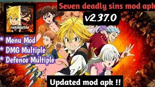 🔥 Updated 🔥v2370  The seven deadly sins apk codexz [upl. by Norling]