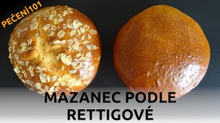 Mazanec podle MD Rettigové  tradiční český recept na mazanec z 19 století [upl. by Skiest]