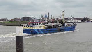 ZEEUWSE KOTTER van en naar de WADDENZEE  BRUINISSE én eentje uit Stavoren [upl. by Dona]