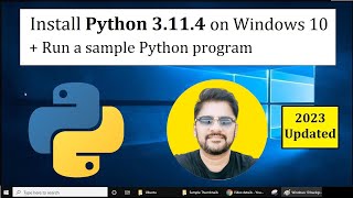 How to install Python 3114 on Windows 10  Amit Thinks [upl. by Naves]