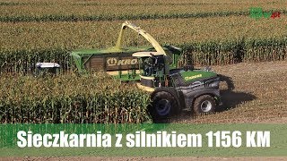 Sieczkarnia z silnikiem 1156 KM  Nowości w sieczkarniach Krone [upl. by Slavic676]