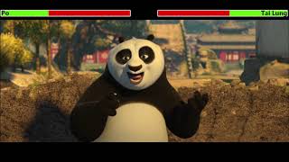 Po vs Tai Lung with healthbars [upl. by Nosrettap]