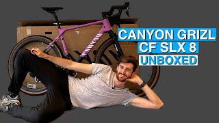 Canyon Grizl CF SLX 8 UNBOXED [upl. by Leggat]