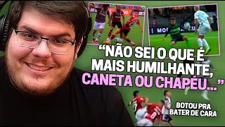 CASIMIRO REAGE TOP DRIBLES HUMILHANTES DO BRASILEIRÃO 2023  Cortes do Casimito [upl. by Basilius]