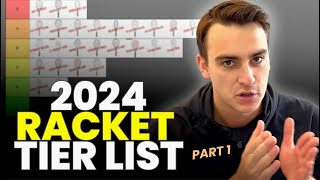 Ranking EVERY racket that we carry Tennis Racket Tier List for Fall 2024 pt 1  Rackets amp Runners [upl. by Wasson6]