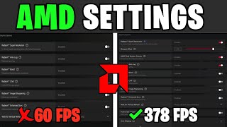 BEST AMD Radeon Settings For GAMING UPDATED 2024  NEW amp IMPROVED Tweaks [upl. by Levi389]