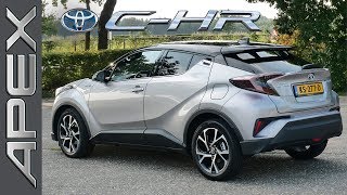 TOYOTA CHR 18 HYBRID  TESTDRIVE 2017 [upl. by Nettle855]