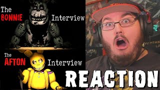 SFM An Interview with Bonnie amp An Interview with Afton Fan Animation By jgems REACTION [upl. by Barbie]