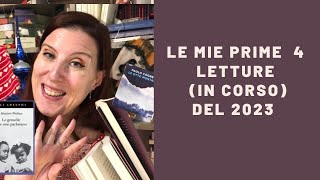 I MIEI PRIMI 4 LIBRI IN LETTURA GEN ‘23 📚 booktube consiglidilettura libri [upl. by Atinod]