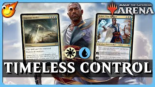 How powerful is Azorius Control at 13 Rares  Timeless MTG Arena [upl. by Sirtaeb]