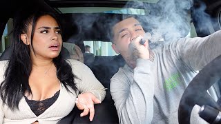 VAPE PRANK ON ANGRY GIRLFRIEND GONE WRONG [upl. by Samford]