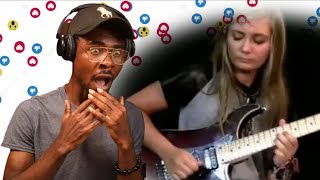 Tina S Cover of Jason Becker  Altitudes Reaction Video [upl. by Esilrac315]